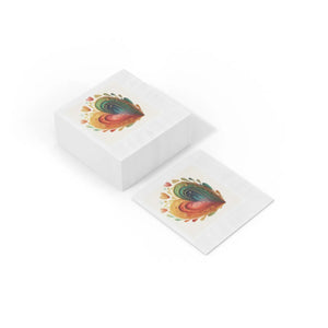 White Coined Napkins – Three Ply Party - Dipaliz - Paper