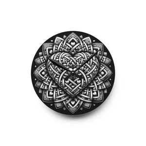 Home Decor - Acrylic Wall Clock - Modern Statement - Dipaliz 8’’ × (round)