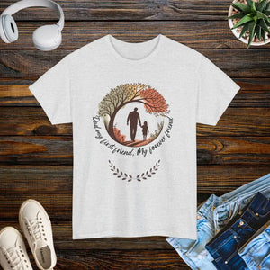 Heartfelt Friendship Cotton Tee - Fall Style Family Casual Wear - Dipaliz - T-shirts