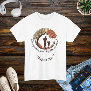 Heartfelt Friendship Cotton Tee - Fall Style Family Casual Wear - Dipaliz - T-shirts