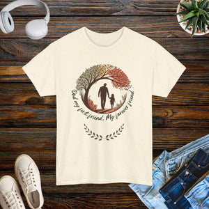 Heartfelt Friendship Cotton Tee - Fall Style Family Casual Wear - Dipaliz - Natural / s - T-shirt
