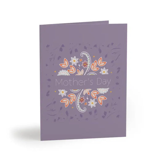 Heartfelt Mother’s Day Greeting Cards with Envelopes - 8 Pcs / Matte / 4.25” x 5.5” Paper Products