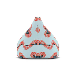 Fluttering Hearts Bean Bag Cover for Cozy Comfort - Dipaliz - Slipcovers