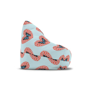 Fluttering Hearts Bean Bag Cover – Cozy Comfort - Dipaliz - Slipcovers
