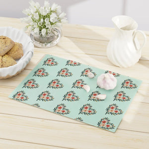 Floral Glass Cutting Board – Stylish Tempered - Dipaliz - Boards