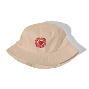 Natural Organic Bucket Hat - Earth Tone Cotton - Dipaliz - Hats
