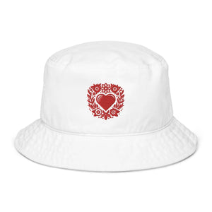 Natural Organic Bucket Hat - Earth Tone Cotton - Dipaliz - Hats