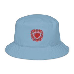 Natural Organic Bucket Hat - Earth Tone Cotton - Dipaliz - Hats