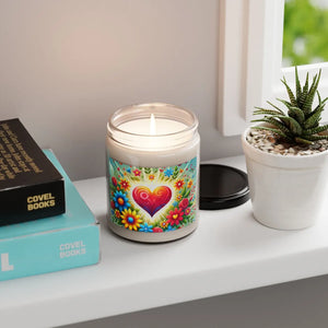 Flowers Scented Soy Candle – Wax Blend - Dipaliz - Candles