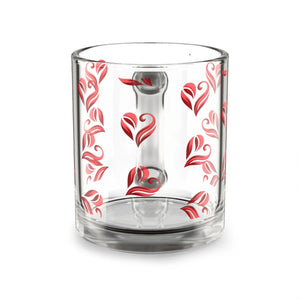 Chic Heart Coffee Lovers Cup - Heat-resistant Clear Glass - Dipaliz - Mugs