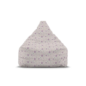 Hearts Pattern Bean Bags Cover – Sewn-in Case - Dipaliz - Slipcovers