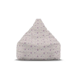 Hearts Pattern Bean Bags Cover Durable Sewn-in Case by Dipaliz - 27’’ × 30’’ 25’’ / Without Insert - Slipcovers