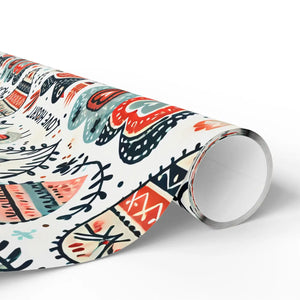 Stylish Hearts Wrapping Paper - Vibrant Glossy Design - Dipaliz - Products