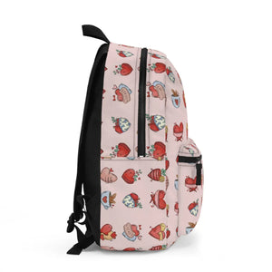 Vibrant Hearts Backpack - Valentine Themed Polyester - Dipaliz - Backpacks
