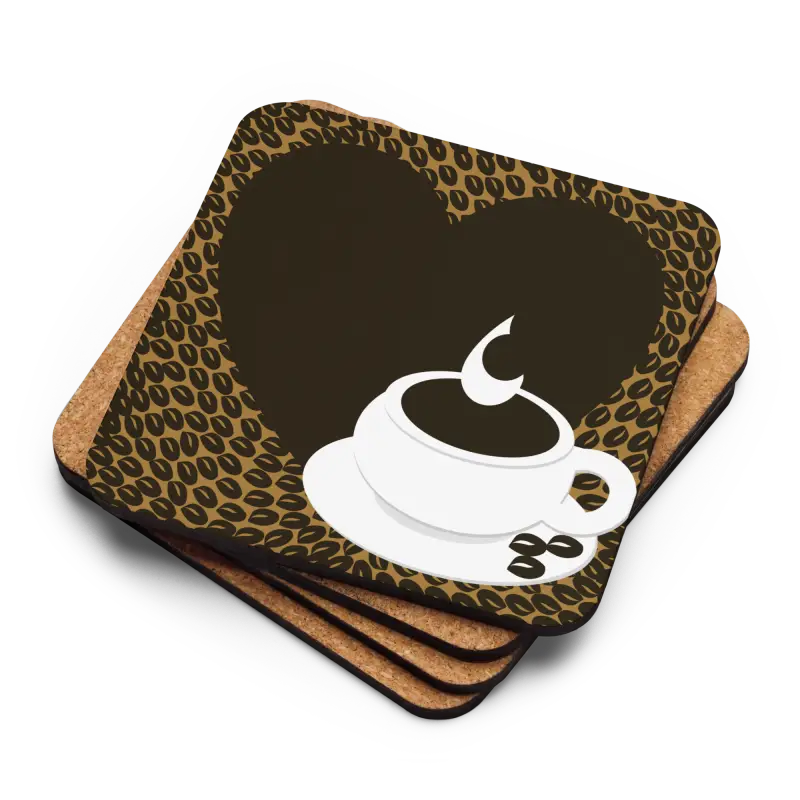 Heat-resistant Coasters for Coffee Lovers - Protect your Surfaces! - Kitchen and Dining