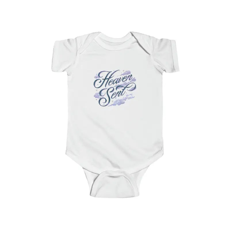 Heaven Sent Comfy Cozy Jersey Bodysuit for Adorable Babies - White / Nb (0-3m) Kids Clothes