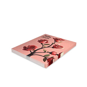 Elegant Rose Flower Greeting Cards - New Year - Dipaliz - & Note