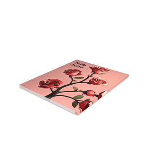 Elegant Rose Flower Greeting Cards - New Year - Dipaliz - & Note