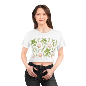 Aromatic Herb Shirt - Vibrant Garden Style - Dipaliz - White Stitching / Xs - T-shirts