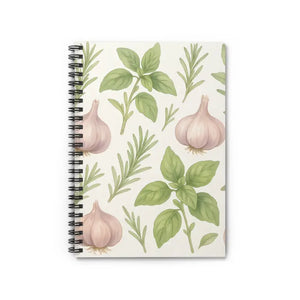 Herb Garden Spiral Notebook Acid-free Paper Scented Pages Dipaliz - one Size - Notebooks & Notepads