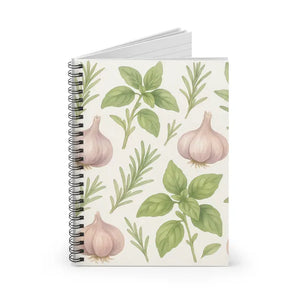 Herb Garden Spiral Notebook Acid-free Paper Scented Pages Dipaliz - one Size - Notebooks & Notepads
