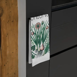 Botanical Tea Towel - Fresh Nature Kitchen Style - Dipaliz - White / 28’’ × - Towels