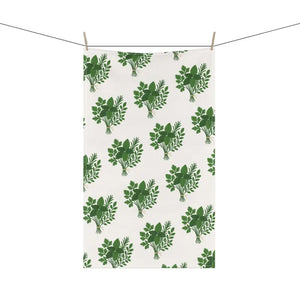 Herb Garden Tea Towels Rustic Charm Botanical Kitchen - Dipaliz