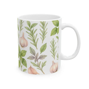 Seaside Shells Ceramic Mug - Hand-painted Ocean Design - Dipaliz