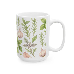 Seaside Shells Ceramic Mug - Hand-painted Ocean Design - Dipaliz