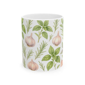 Seaside Shells Ceramic Mug - Hand-painted Ocean Design - Dipaliz