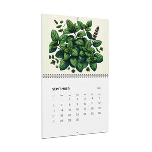Herb Calendar 2025 - Vibrant Photos Matte Grid - Dipaliz - Wall Calendars