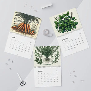 Herb Calendar 2025 - Vibrant Photos Matte Grid - Dipaliz - Wall Calendars