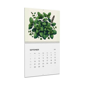 Herb Calendar 2025 - Vibrant Photos Matte Grid - Dipaliz - Wall Calendars
