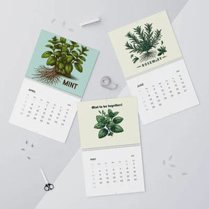 Herb Calendar 2025 - Vibrant Photos Matte Grid - Dipaliz - Wall Calendars