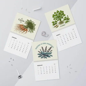 Herb Calendar 2025 - Vibrant Photos Matte Grid - Dipaliz - Wall Calendars
