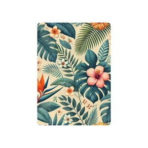 Hibiscus Poker Playing Cards - Premium 300gsm - Dipaliz - 2.5’’ x 3.5’’ / White / Semi Glossy - Card Games