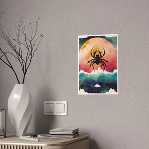 High Gloss Poster – Celestial Zodiac Design - Dipaliz - Posters Prints & Visual Artwork
