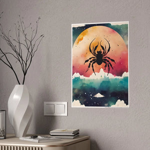 High Gloss Poster – Celestial Zodiac Design - Dipaliz - Posters Prints & Visual Artwork