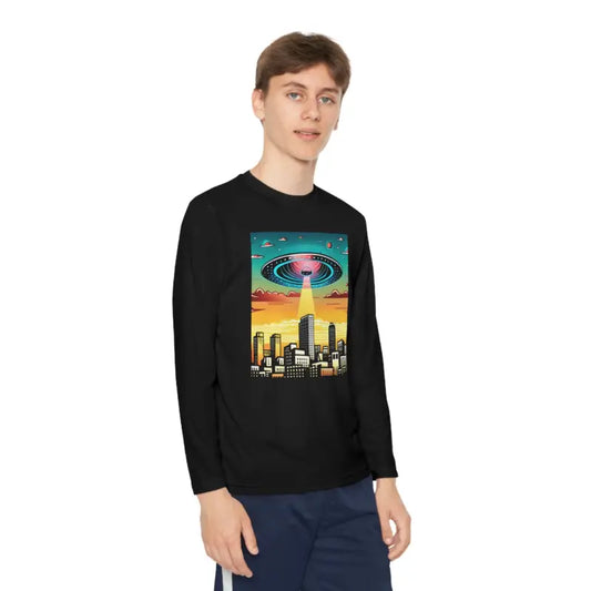 Stellar Youth Long Sleeve: Outperform in Style - Black / s Kids Clothes