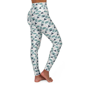 Woodland Yoga Leggings Skinny Fit Activewear - Dipaliz - s