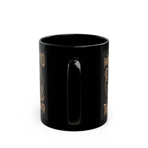 Highly Spirited Troublemaker Black Ceramic Mug - Dipaliz - Mugs