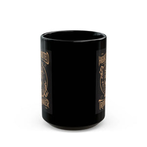 Highly Spirited Troublemaker Black Ceramic Mug - Dipaliz - Mugs