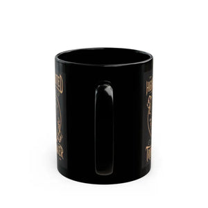 Highly Spirited Troublemaker Black Ceramic Mug - Bold Style - Dipaliz - Mugs