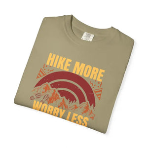 Garment-dyed Finish Heavyweight Tee S–4xl Double-needle Stitching Dipaliz - T-shirts