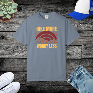 Garment-dyed Finish Heavyweight Tee S–4xl Double-needle Stitching Dipaliz - Blue Jean / s - T-shirts