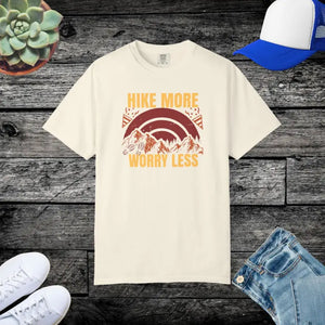 Garment-dyed Finish Heavyweight Tee S–4xl Double-needle Stitching Dipaliz - Ivory / s - T-shirts