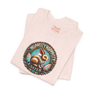 Soft Unisex Jersey Tee - Hippity Hoppity Easter - Dipaliz - T-shirts