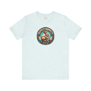 Soft Unisex Jersey Tee - Hippity Hoppity Easter - Dipaliz - T-shirts