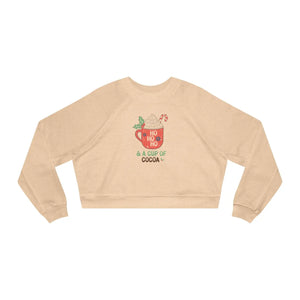 Cozy Cropped Fleece Pullover - Holiday Vibes - Dipaliz - Sweatshirts - s