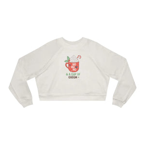 Cozy Cropped Fleece Pullover - Holiday Vibes - Dipaliz - Sweatshirts - s